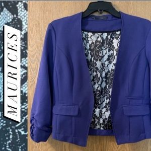 Maurices blazer (purple)